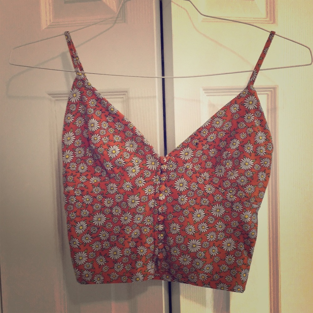 Daisy crop top